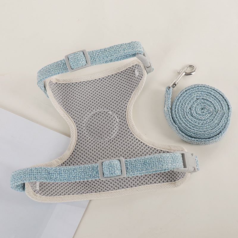 Adjustable Teddy Bear Pet Vest Harness